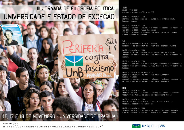 Leia mais sobre o artigo III Jornada de Filosofia Política