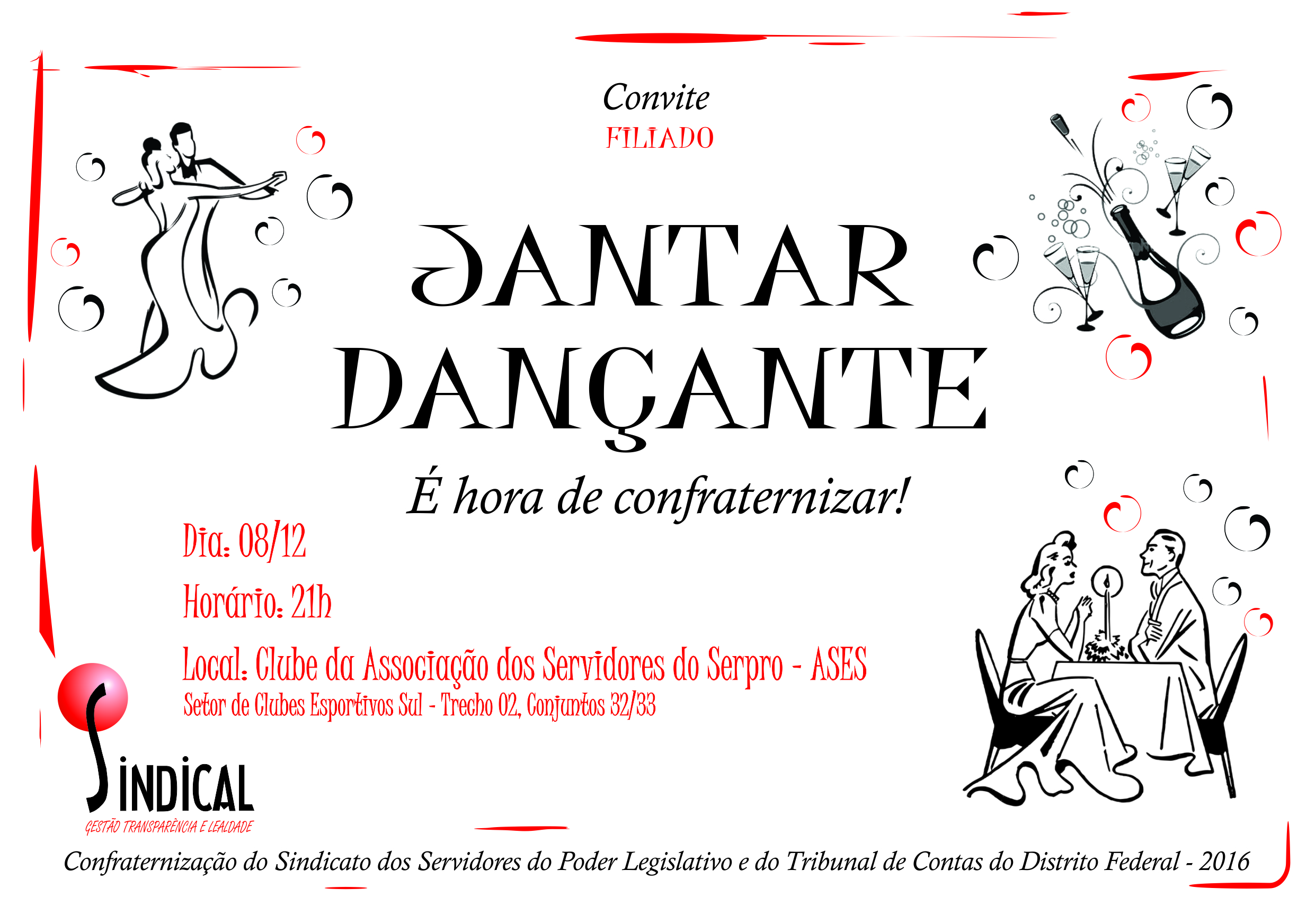 Leia mais sobre o artigo Jantar Dançante