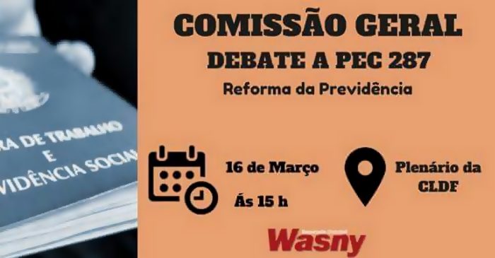 Leia mais sobre o artigo CLDF debate reforma da previdência