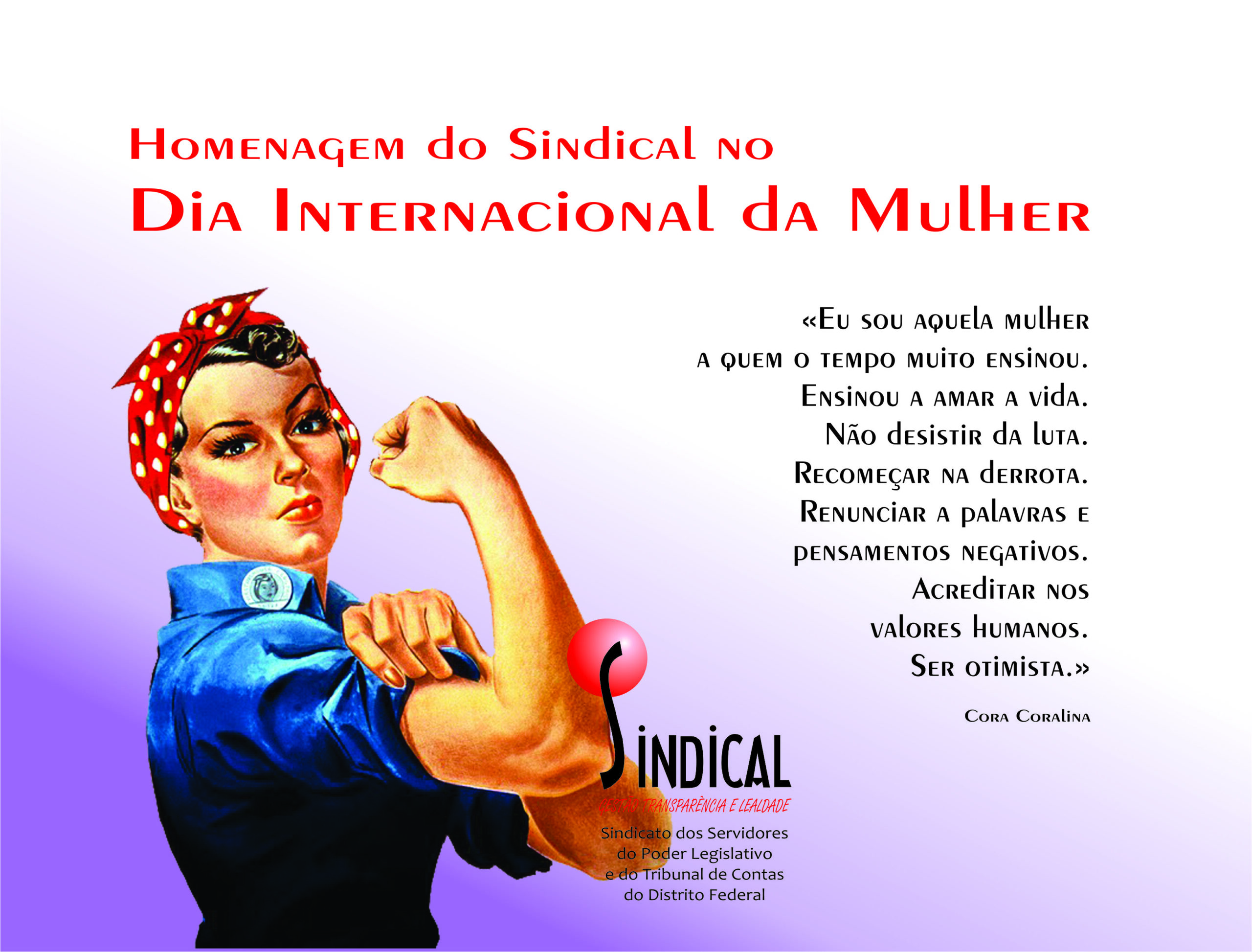 Leia mais sobre o artigo Parabéns Mulher!