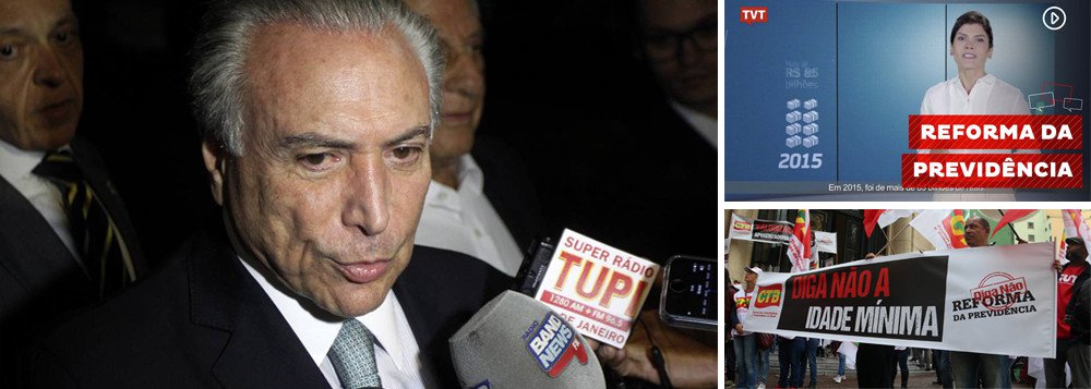 Leia mais sobre o artigo Justiça manda Temer tirar do ar propaganda falsa sobre previdência