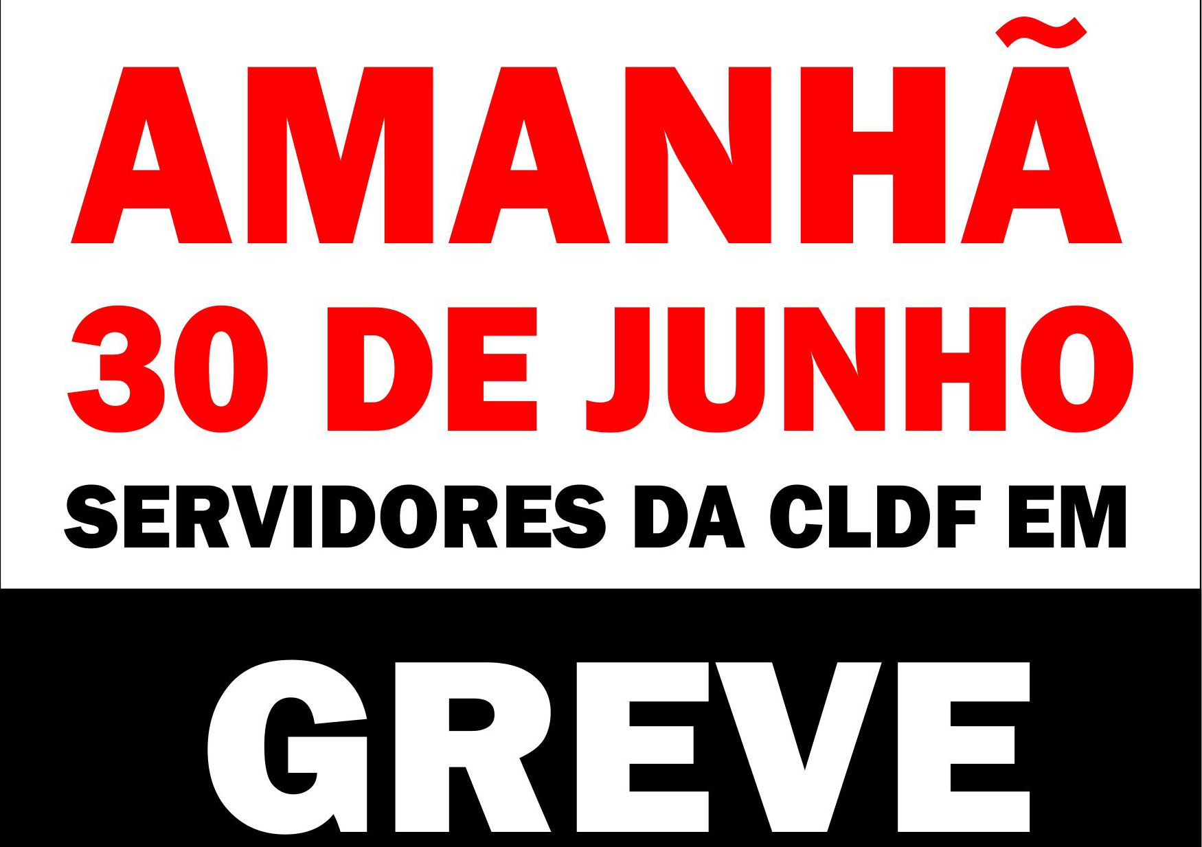 Leia mais sobre o artigo Amanhã é dia de greve geral!