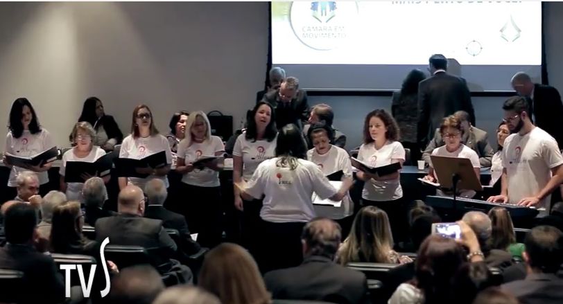 Leia mais sobre o artigo Coral Allegro se apresenta no Câmara em Movimento