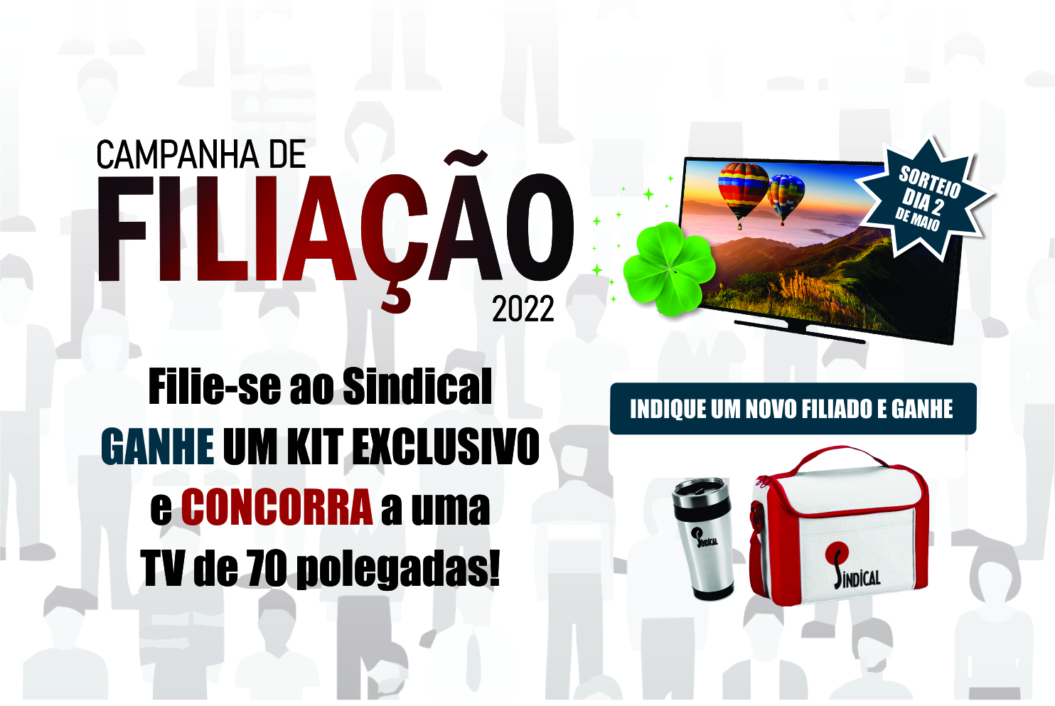 Leia mais sobre o artigo CAMPANHA DE FILIAÇÃO